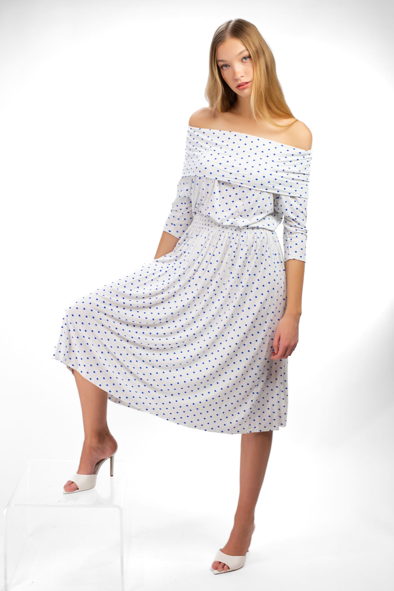 Mounia Dress Polka dot